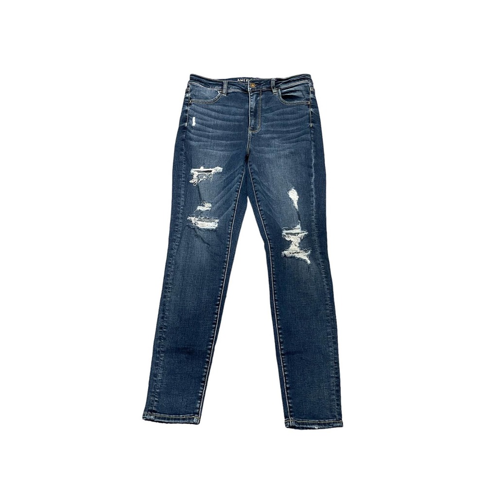American Eagle Super Stretch distressed Jeans Size 10